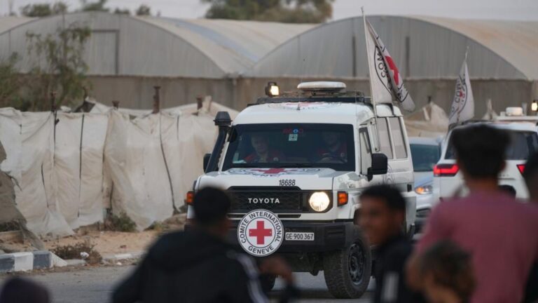 Israeli army says remains of two hostages handed over to Red Cross in Gaza