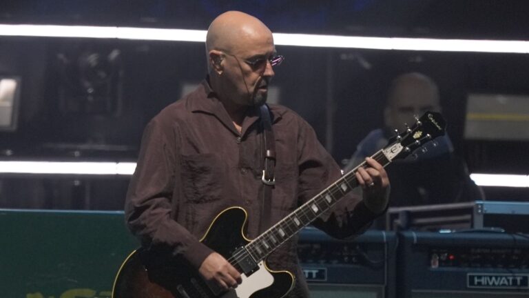 Oasis guitarist ‘Bonehead’ taking break from reunion tour as he reveals prostate cancer diagnosis | Ents & Arts News