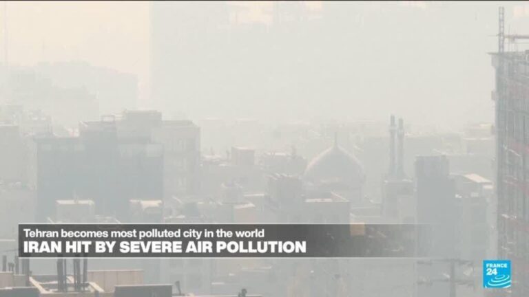 Iran hits by severe air pollution
