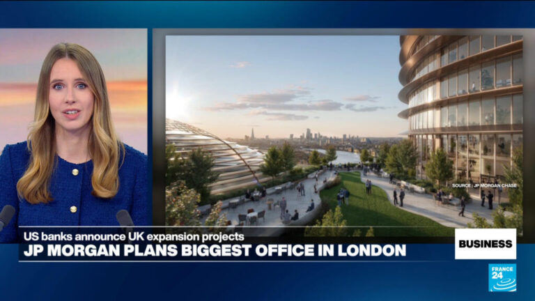 JP Morgan says it will build the biggest office block in London