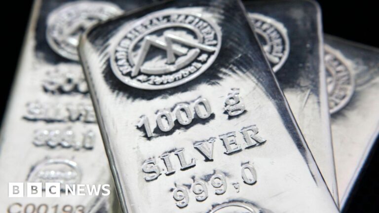 Why has the price of silver hit a record high?