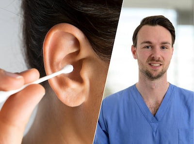 Oorsmeer? Nooit peuteren met een wattenstaafje: 'Je duwt het alleen maar verder naar binnen'