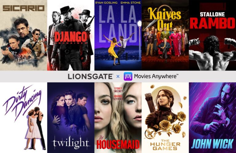 Lionsgate Joins Movies Anywhere