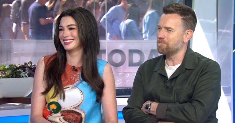 Anne Hathaway and Ewan McGregor on New ‘80s Sci-Fi Movie