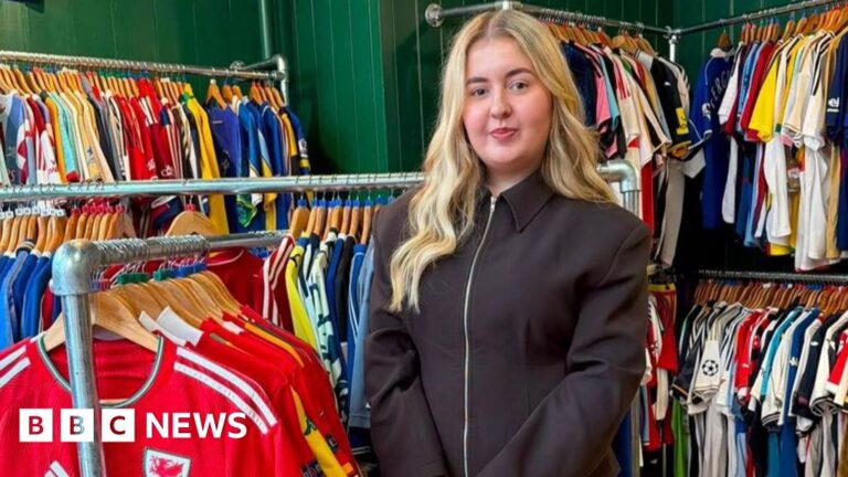 Teen plans to leave uni 'debt free' after making £35,000 selling vintage football shirts