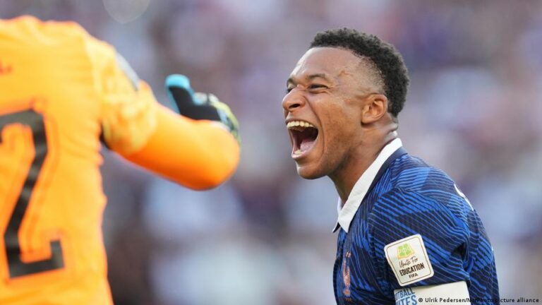 Mbappe hits back at racist insults from Paraguay senator