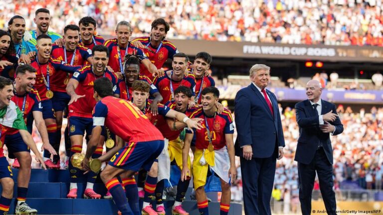 Spain won the World Cup, but Donald Trump ‘cast a shadow’