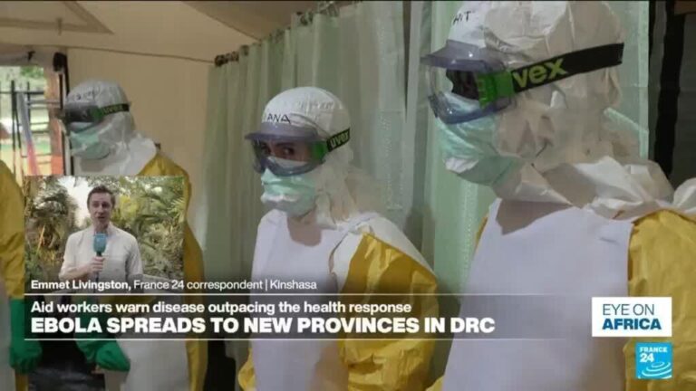 Ebola outpacing health response in DR Congo, warn aid workers