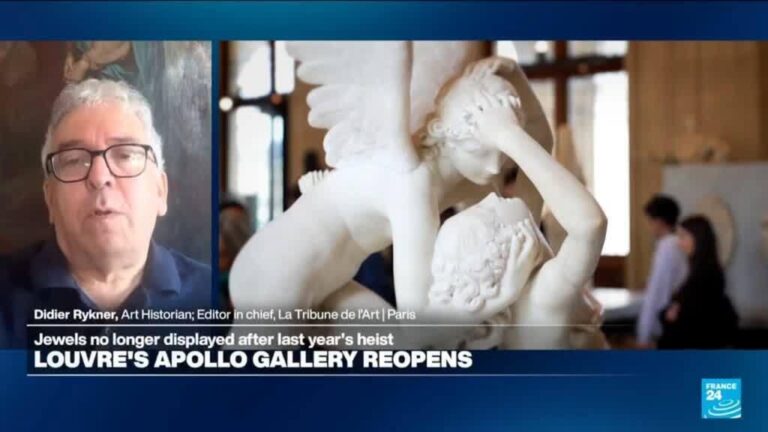 D. Rykner says the Louvre needs to be 'refurbished', Macron's big project is 'useless and expensive'