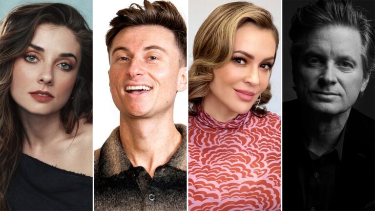 Giorgia Whigham, Trevor Wallace, Alyssa Milano In ‘Cookie’ Comedy