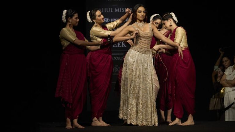 Opulent brides are funding India’s global fashion play