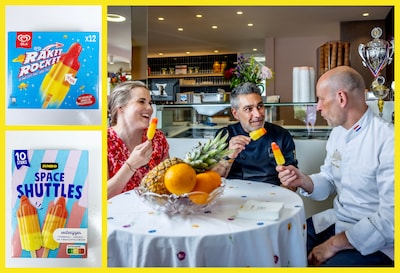 Het raketje van deze prijsfavoriet verslaat de grote bekende: ‘Mooi zakje, knap ijsje, fijne fruitsmaak’