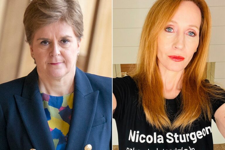 Nicola Sturgeon claims Harry Potter author JK Rowling is ‘obsessed’ with her