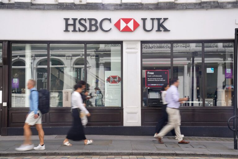 HSBC first-half profits surge by 23% to £19.5 billion