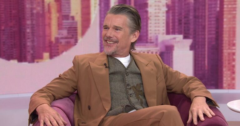Ethan Hawke Talks ‘The Weight’ Movie, Daughter Maya’s Wedding