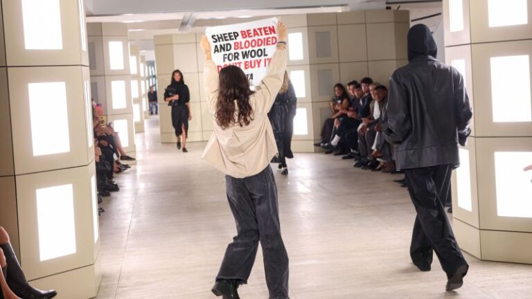 CFDA boss on leave after acting ‘inappropriately’ against protesters at New York Fashion Week show