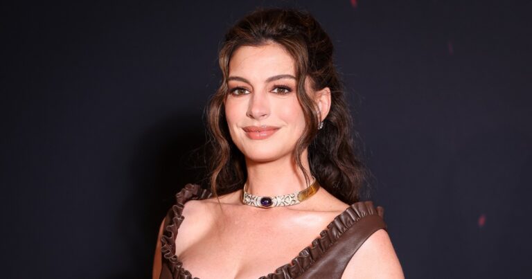 Anne Hathaway says doctor warned her that ‘Hot Ones’ interview could induce early labor