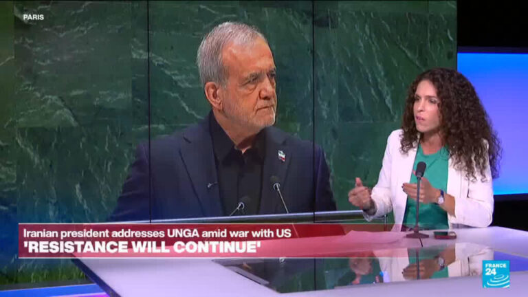 Iran’s Pezeshkian tells UN his country is ‘victim’ of US ‘terrorism’