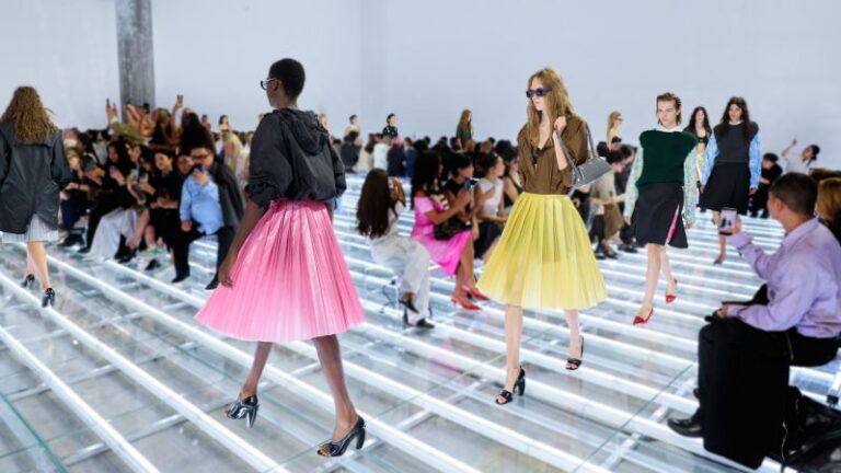 Miuccia Prada’s radical dedication to the skirt