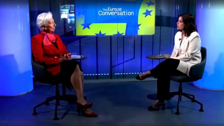 What Lagarde told Euronews before quitting the ECB