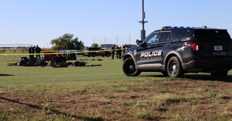 Boy and man killed, 10 injured after woman drives through youth soccer game in Wichita, Kansas